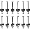 zeroupshop 12pcs Bed Screws Iron Stability Fixer 7.7cm 12pcs Bed Screws | Strengthens structure, prevents wobbling, ensures safe jumping, 7.7cm length, 12pcs set