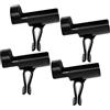 Aurgiarme 4pcs secchio canna da pesca supporto ghiaccio staffa morsetto su attrezzatura facile installazione morsetto su