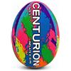 CENTURION Palla da rugby rimbalzo neon | Pallone da rugby da allenamento, Ricochet, idrorepellente, colore neon, misure 3, 4 e 5