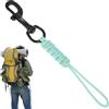 Generic Clip a gancio rapido con corda Pratica Immersione Swival Bulloni Clip | Cinghia anti-smarrimento per accessori per immersioni, snorkeling, nuoto, canottaggio, kayak, paddle board, surf