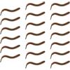Aurgiarme 20Pcs Artificiale 7.5cm Soft Lure Esche da Pesca Attrezzatura Accessori Sandworms Swimbaits Floating Soft Lure