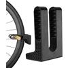 Generic Supporto per bicicletta per garage, supporto da parete verticale per | Portabiciclette per garage, esterno e interno, per biciclette da strada e montagna