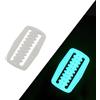 zeroupshop Fibbia Sub Luminosa 2pz per Cintura 5cm | Plastica , leggera 20g, resistenza acqua salata, lunga durata, per materiale affidabile