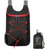 Jvjggag Zaino da corsa 14L Borsa da bici regolabile, Nero , | Zaino da viaggio impermeabile per ciclismo, da uomo