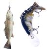 Dgayaeic Esca per la pesca dei bassi, bassi esca d'acqua Esche pesce pesciolini | Tannocchia lunghe esche realistiche, accessori per gli attrezzi da pesca per acqua salata e acqua
