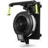 Vdniduir Macchina per lallenamento allo sci, simulatore di sci intelligente con resistenza ad aria, con 10 livelli di intensit�/monitor LCD per lallenamento, montaggio a parete o su supporto