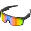 GiDaCom Occhiali da Sole Sportivi con Cuffie Bluetooth - Impermeabili IP68, Ricarica Magnetica, Controllo Touch, Radio - Ideali per Bici, Corsa, Sci e Sport sulla Neve