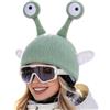 Yurosuis Copricasco da Sci Divertente Realizzato a Maglia Alla Elasticizzato | Cappello Copri Casco da Sci in Maglia Per Snowboard Skateboard Moto Donne Uomini Giovani Adulti e Ragazze