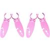 Generic Confezione da 4 clip per tavole da surf per kayak | Morsetti di fissaggio espandibili per paddle surf sport acquatici attacchi sicuri rilascio rapido