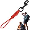 Generico Clip a gancio con corda, cordino anti-smarrimento per immersione Bulloni | Tessuto per accessori subacquei, snorkeling, nuoto, canot