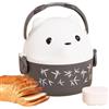 Generic Lunch box a microonde, contenitore per il pranzo per lavoro in ufficio con | Organizzatore per pranzo di sicurezza per microonde con maniglia per il trasporto per bambini
