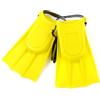 Ngbbby Pinne, Pinne per bambini 1 paio 4, 7x7, 3 pollici EVA e PVC Immersione/Nuoto con cinturino regolabile da nuoto portatili di ricambio per bambini per avventure estive