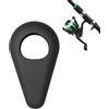 Dinchaakuarry Protezione per canna da pesca, in silicone, antiscivolo, resistente | Protezione per manico per canna da pesca, per appassionati di mare profondo, praticanti, mulinello di lancio