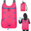 Generico Zaino da trekking, Zaino da ciclismo Borsa da bici regolabile da 14 litri | Borsa traspirante per zaino da bicicletta per ciclismo uomo donna escursionismo Rosa caldo