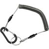 Allthingstore Corda elastica da pesca in acciaio inossidabile 2m | Nucleo in acciaio elastico, si allunga fino a 2 metri, legatura affidabile, previene la perdita dell'esca, filo inossidabile