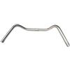 Accarugty Manubrio Ergonomico Bici Pieghevole 25.4mm Manubrio Ergonomico | Acciaio per robusto, resistenza ruggine, posizione comoda, attacco 25.4mm, per stile trekking