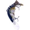Generico Bass esca d'acqua , esca di pesce Esche pesce pesciolini | Accessori per attrezzi da pesca, esche artificiali a bordo della lingua lunga per basso, trota, walleye, pesce gatto, picchi