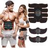 Jasmile Elettrostimolatore Muscolare, Cintura Elettrostimolatore per Addominali, ABS Trainer/Toner per Addome/Braccio/Vita/Gambe