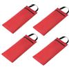 GOGO 4 Sacco di Sabbia Non Riempito con Sacca Interna, Sacca di Sabbia Regolabile da 40 cm x 18 cm per Yoga, Pilates, Fitness