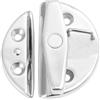Abaodam Chiusura in Acciaio Inox 316 per Sportelli Nautici e cassette | Finitura Lucida Effetto Specchio, Resistenza alla Corrosione, per Comparti Rv e Armadi Elettrici