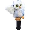 Generic HOWL FRUPED DROINT DRIVER HeadCover | Copri testa mazza in legno | Posate per mazze da golf | Copri chef del club da golf per golfisti professionisti