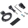 Accarugty Kit di montaggio per fanale posteriore con adattatore per fanale posteriore | Adatto per Magicshine RN120, SEEMEE60-300, interfaccia sicura a tre punte, lega CNC 6061, finitura nera