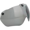 AZIDWERYQ Casco da bici con visiera, occhiali di protezione, visiera magnetica rimovibile per bici, occhiali da ciclismo con protezione solare grigia