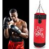 Ausla Sacco di Sabbia da Boxe per Allenamento Vuoto, Tessuto Oxford, Assorbimento degli Urti Durevole, Perfetto per Kickboxing e Pratica di Karate, Adatto per la Palestra Domestica e gli (60 cm)