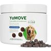 Yumove Integratore Articolazioni Cane Senior 8+ - 120 Bocconcini ActivEase | Brevetto in Corso, Cozza Verde 150 mg, Ogni Razza, Omega-3, Supporto Scientifico, Consigliato dai Veterinari, Olio Di Pesce