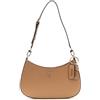 GUESS borsa a tracolla Noelle II Top Zip Shoulder Bag Beige grigio talpa