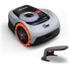 NAVIMOW Segway Navimow i105E Robot Tagliaerba Senza Filo Perimetrale con Garage S | RTK+Vision con Pianificazione Percorso, Auto-Mappatura, Evita Ostacoli Automaticamente, Max. 600 m² (Spedito Separatamente)