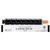 Amla EXV34 Toner 3782B002 Compatibile con Canon C-EXV34 Toner Nero Canon C-EXV 34 Toner Canon NPG-52 per Canon iR ADV C2020 iR C2020i iR C2020L C2025i C2030 C2030i C2030L C2220i C2220L C2225i C2230i