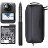 DJI Osmo 360 II Combo Explorer, fotocamera 8K 360° | Imaging 360° HDR nativo 8K/60fps, 105 GB, gamma dinamica 14,5 stop, AI SuperNight 2.0, manico telescopico invisibile da 1 m