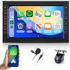 Motorsi Autoradio per VW Bora Polo Golf MK3 MK4 Passat B5 T5 Skoda Sharan Seat | Carplay Radio con 7" HD IPS,Sistema Linux,Android Auto,Bluetooth,CANBUS,Vi-link,MirrorLink,SWC,FM/RDS,EQ,AHD Telecamera