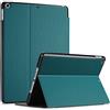 ProCase Custodia per iPad 9 2021/Pad 8 2020/Pad 7 2019/iPad 10.2" Custodia, Custodia Protettiva Sottile Leggero Folio Cover con Auto Svegliati/Sonno e Angoli di Visione Regolabili -Teal
