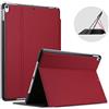 ProCase Custodia per iPad Air (3a Gen) 10.5" 2019 / iPad Pro 10.5 2017, Custodia Protettiva Sottile e Leggero Folio Cover con Auto Svegliati/Sonno e Angoli di Visione Regolabili -Rosso