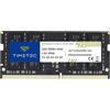 Timetec 32GB DDR4 3200MHz PC4-25600 Non-ECC Unbuffered 1.2V CL22 2Rx8 Dual Rank 260 Pin SODIMM Laptop PC Memoria del Computer Modulo RAM Aggiornamento