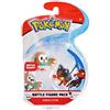 Pokémon Pokemon Battle Figures 96198 - Figurine Rowlet + Litten