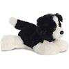 Aurora, 31717, Mini Flopsies, Cami Border Collie 20.5cm, Peluche, Nero e Bianco