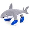 wiztex Italian Brain Rote Peluche - 24 cm Tralaleroo Peluche Regalo per Bambini e Fan per Halloween, Natale e Feste di Compleanno (Grey)