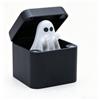 Mtbricey Funny Ghost in a Box - Statua fantasma per Halloween, con dito medio, simpatica decorazione da tavolo per Halloween, Natale (B)
