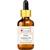 Greenwood Essential Olio di cactus naturale (Opuntia ficus-indica), con contagocce in vetro, spremuto a freddo, 50 ml