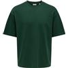 Only & Sons ONSCASPIAN T-Shirt | Box Fit, Maniche corte, Basic, Temperatura massima 30°C ciclo normale