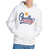 Stranger Things Stranger Things Bradley's Big Buy Logo Unisex Hoodie, White Felpa con Cappuccio Unisex - Adulto (Pacco da 1)