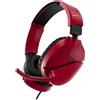 RESTEQ Cuffie da gaming multipiattaforma Turtle Beach Recon 70, con cavo, compatibili con PS5/PC/XBOX - rosse/nere