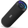 Merkloos Altoparlante portatile - Impermeabile IPX7 - Bluetooth 5.3 - Con luce RGB - Nero