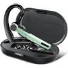 Qecnato Auricolare Bluetooth wireless, telefono vivavoce, auricolare senza fili per cellulare con 60 ore di autonomia, tecnologia ENC e doppio microfono per la riduzione del rumore. Auricolari Bluetooth, colore verde