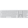 OMOTON Tastiera Bluetooth per Mac, ricaricabile, con 3 canali Bluetooth