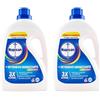 Napisan Detersivo Lavatrice Liquido Igienizzante Capi Colorati, 2 Confezioni da 2 l da 80 Lavaggi di Detersivo Lavatrice Liquido