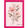 Velora Home&Living VELORA H&L Cornice Foto Rosa A4 21 x 29,7 cm - Cornice in Legno con Plexiglass Trasparente, Portafoto da Parete, Cornice per Poster, Fotografie, Puzzle, Diplomi e Certificati